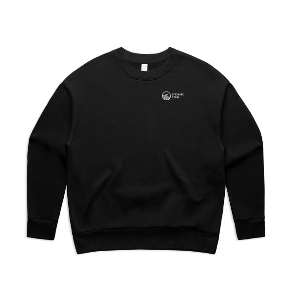 Offshore Papamoa Beach Surfer - AS Colour Women's Relax Crew Thumbnail