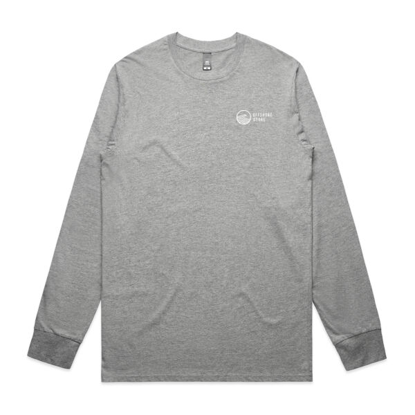 Offshore Papamoa Beach - AS Colour Mens Staple Longsleeve Tee Thumbnail